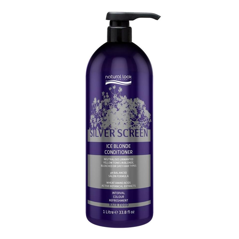 NATURAL LOOK Silver Screen Ice Blonde Conditioner 1L