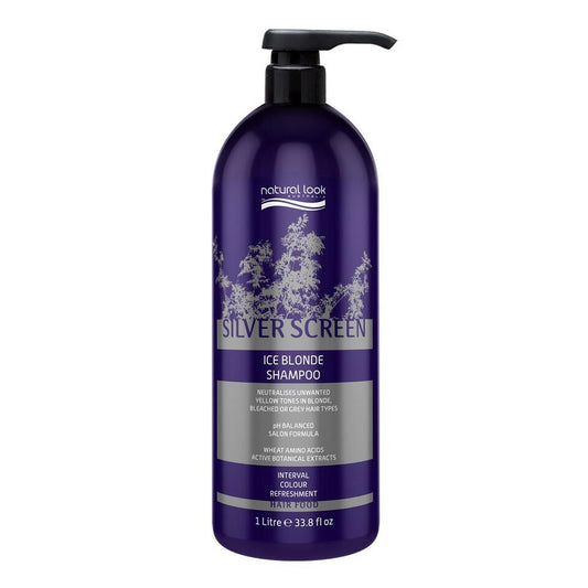 NATURAL LOOK Silver Screen Ice Blonde Shampoo 1L