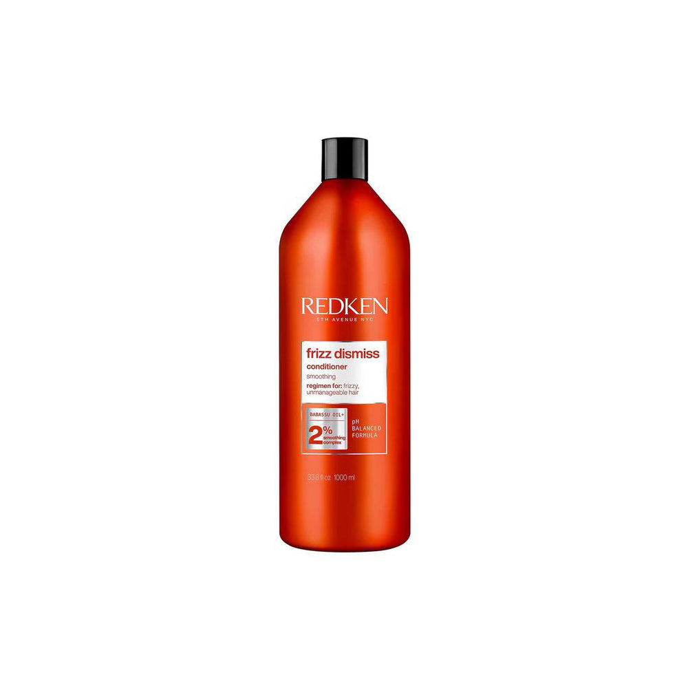 Redken Frizz Dismiss Shampoo & Conditioner 1000ml Duo Pack + 2 x Pumps