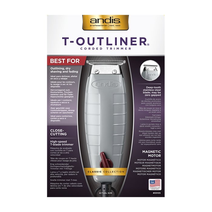 ANDIS T-Outliner T-Blade Corded Trimmer