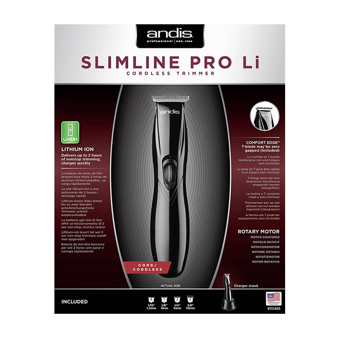 Andis Slimline Pro Li Trimmer Black