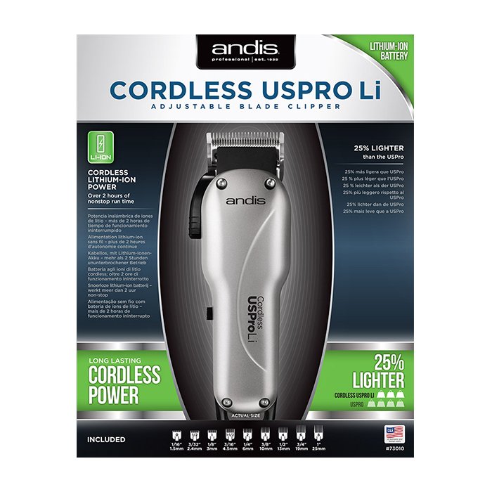 ANDIS USPRO Li Adjustable Blade Cordless Clipper