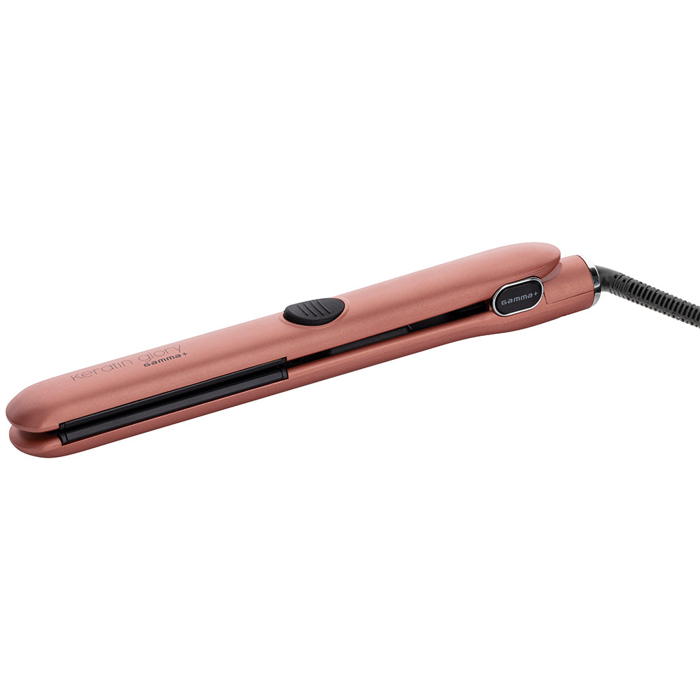 GAMMA+ Keratin Glory Hair Straightener Rose Gold