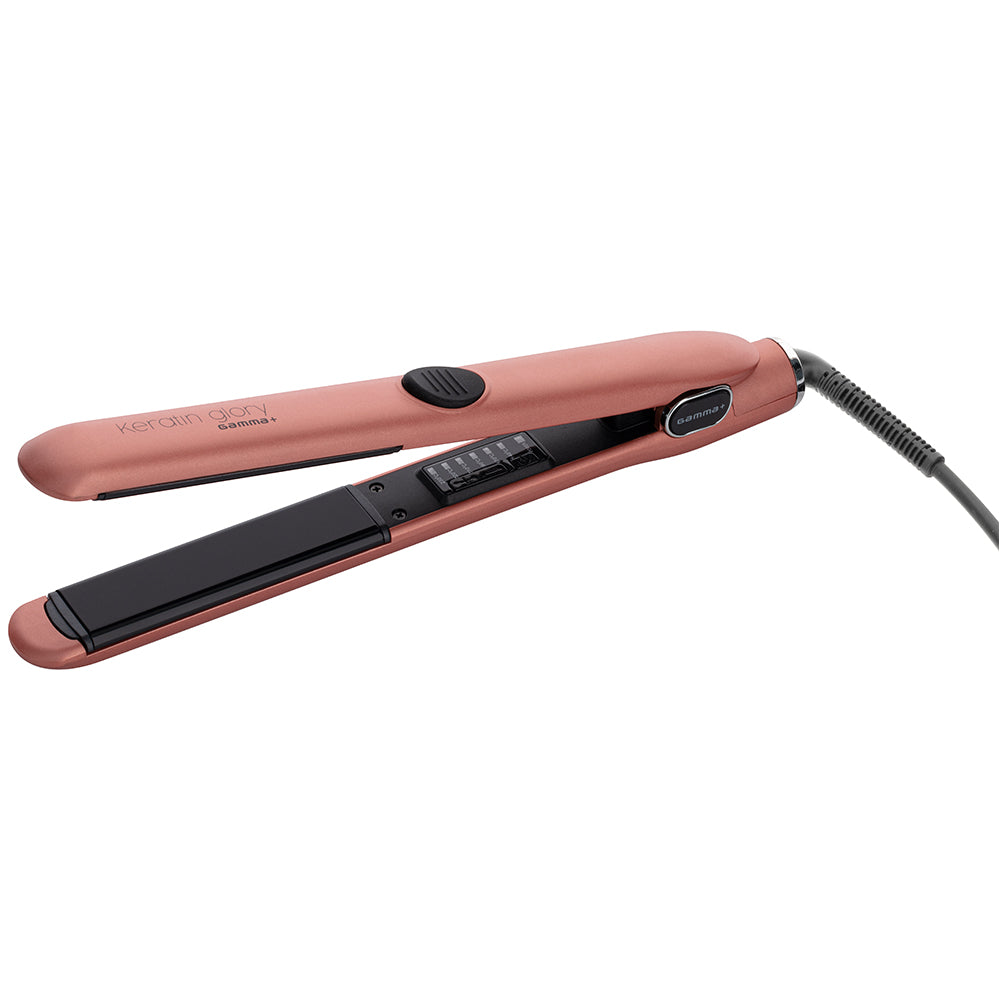 GAMMA+ Keratin Glory Hair Straightener Rose Gold