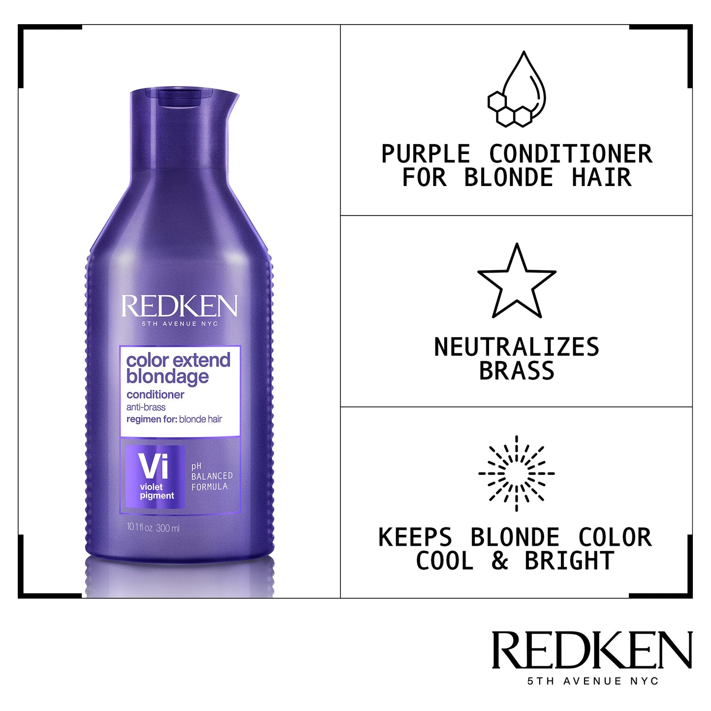 Redken Color Extend Blondage Conditioner 300ml